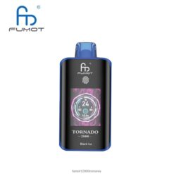 Fumo Nicotina - Fumot Tornado 25000 vape de unică folosință gheață neagră JJD48X2