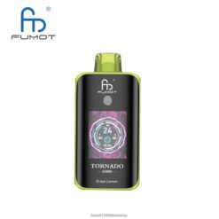 Fumo Nicotina - Fumot Tornado 25000 vape de unică folosință lămâie de struguri JJD48X6