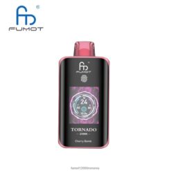 Fumo Puffs - Fumot Tornado 25000 vape de unică folosință bombă de cireșe JJD48X4