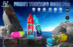 Fumot Vape Romania - Fumot Tornado 1 bucată 9000 pro 18 ml vape de unică folosință exclusiv R8B0216