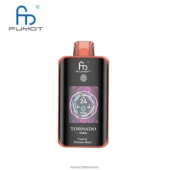 Fumot Vape Romania - Fumot Tornado 25000 vape de unică folosință explozie de curcubeu tropical JJD48X13