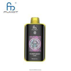 Fumot Vape Romania - Fumot Tornado 25000 vape de unică folosință gheata de banane JJD48X1