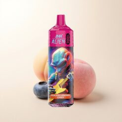 JNR Alien 10000 Bomboană piersică afine cu LED RGB și 850mAh