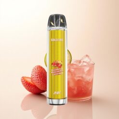 JNR Gold380 6000 Limonadă de Căpșuni și Pepene Verde cu 1500mAh și Fără Nicotină