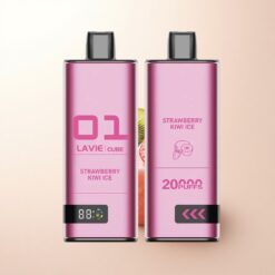 Lavie Cube 20000 Puffs Capsuni Kiwi Gheață 2% Nicotină 600mAh