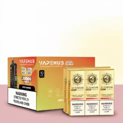 VAPEHUB ULTRA 20000 + ALIBARBAR INGOT 9000 arome la alegere 10+10 buc